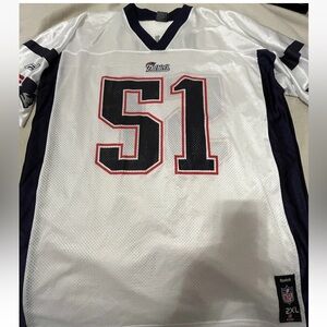 NFL  Team Apparel Reebok New England Patriots #51 Jared Mayo Football Jersey